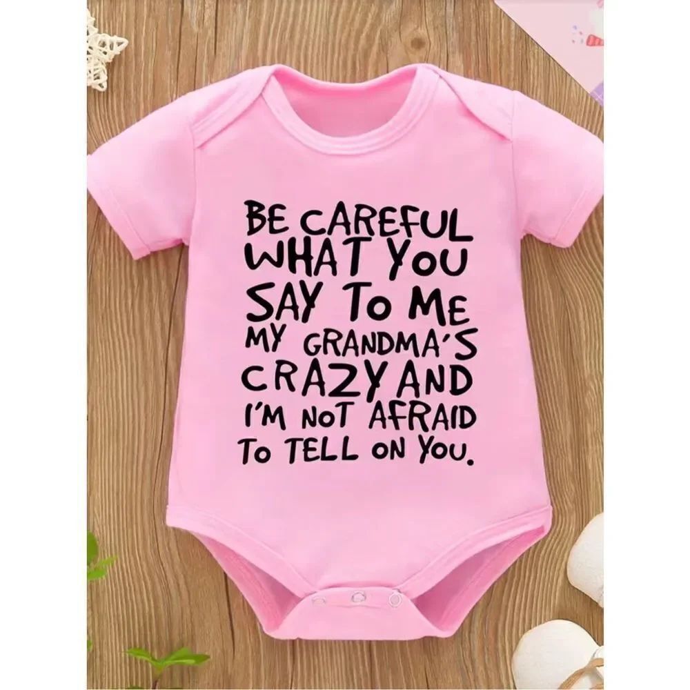 New Funny Pattern Baby Romper 3-6M